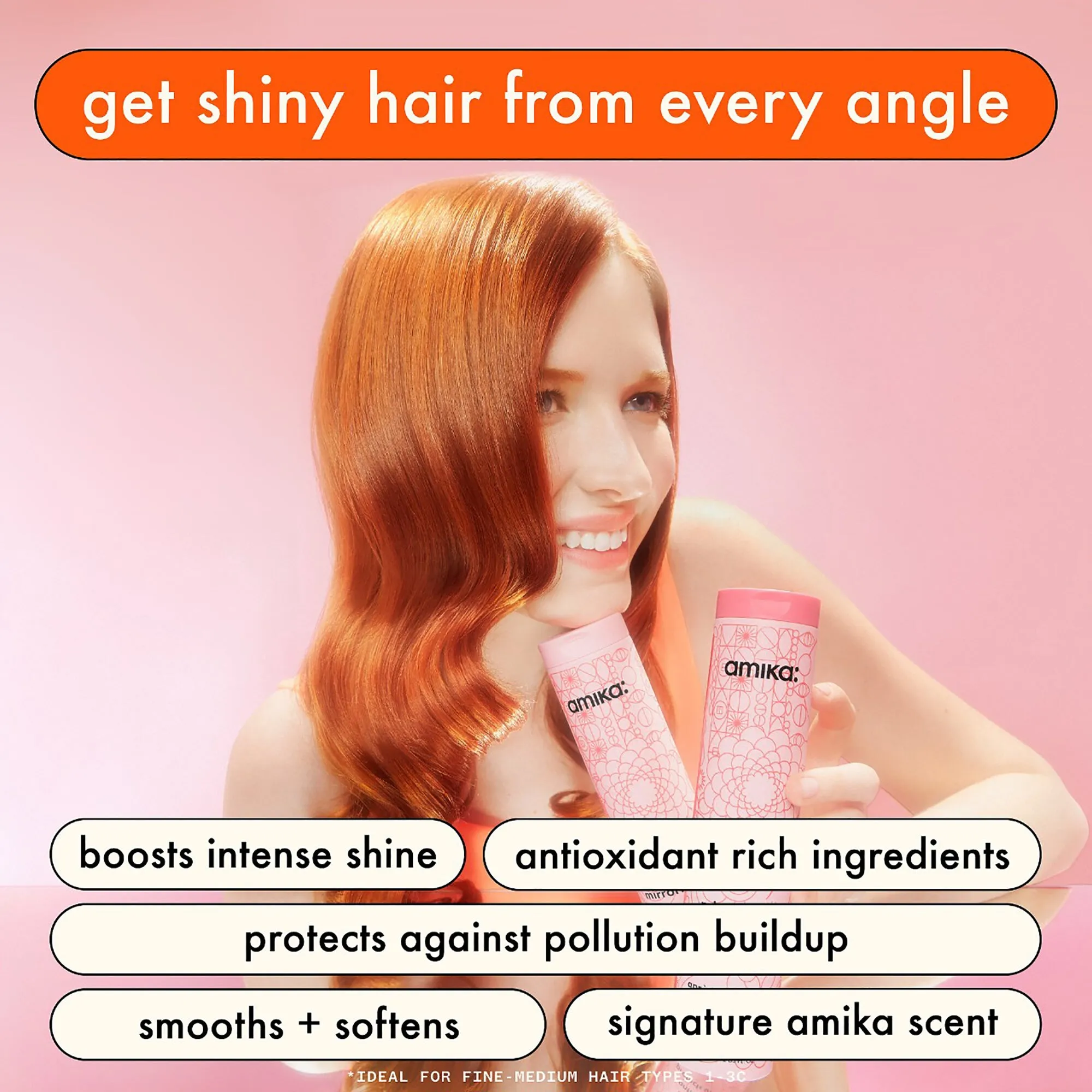 Amika Mirrorball Conditioner - 33.8oz