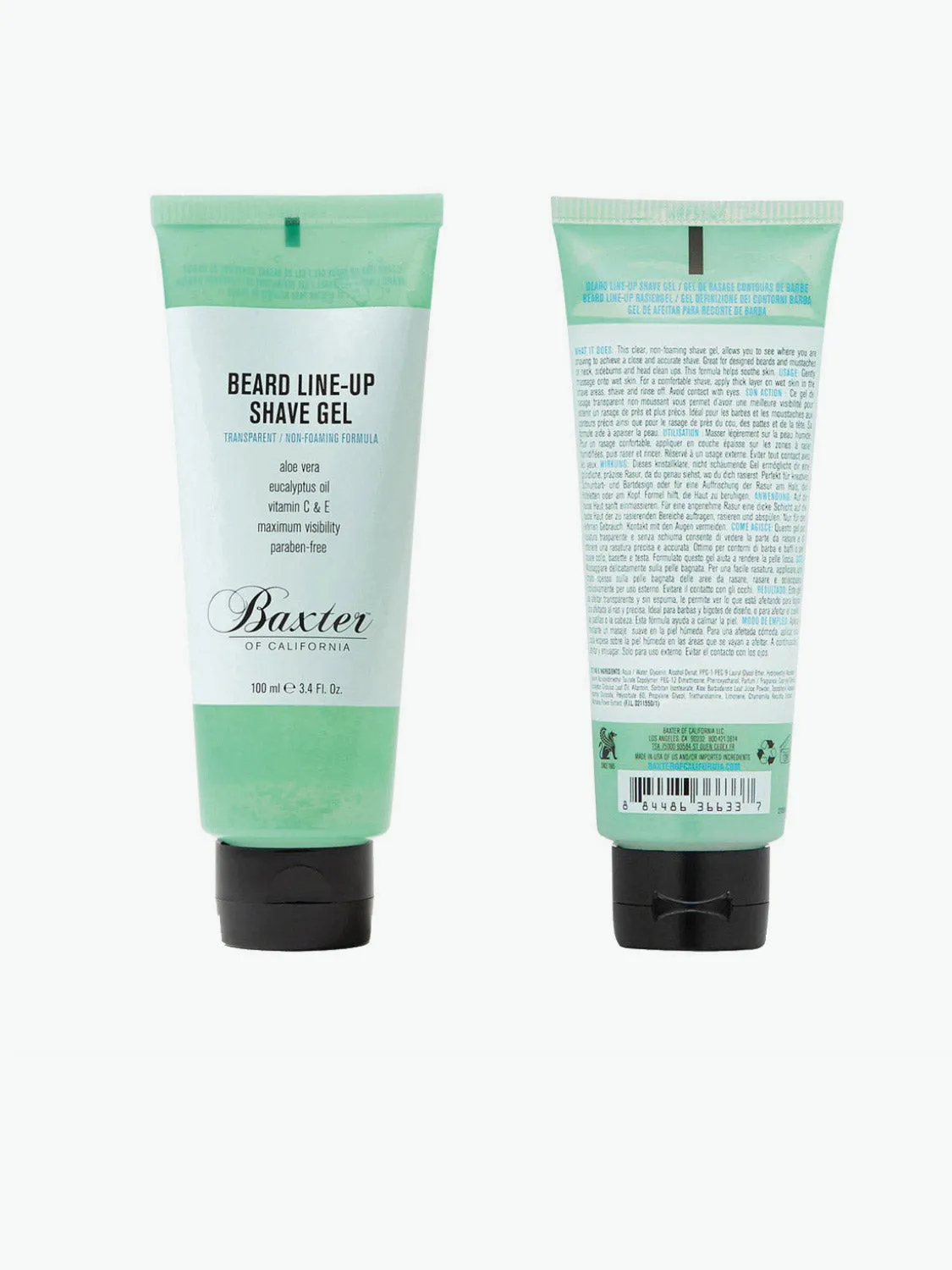 Baxter of California Beard Line-Up Shave Gel