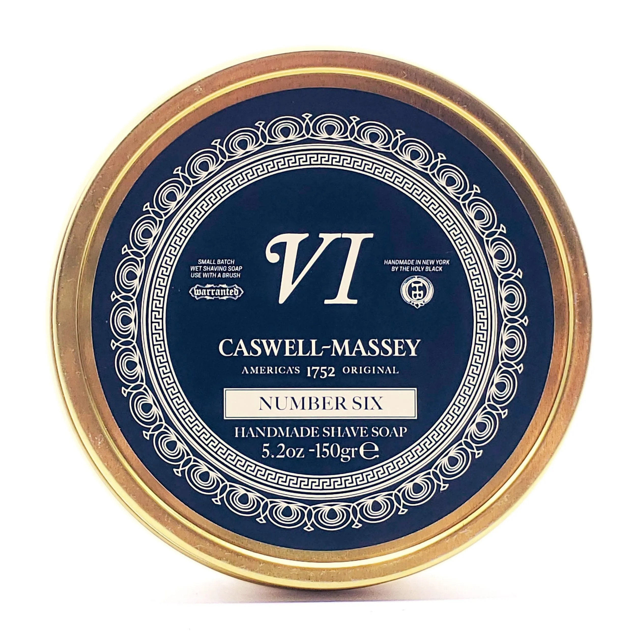 Caswell-Massey SUPERNATURAL NUMBER SIX SHAVE SOAP IN TIN