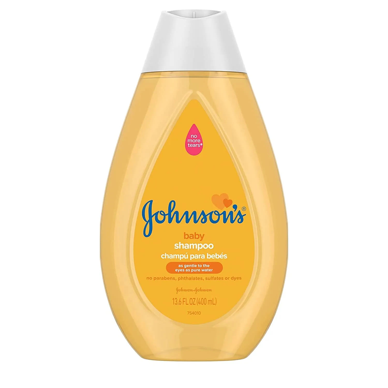 Johnson's Baby Tear Free Shampoo, No Parabens/Phthalates/Sulfates/Dyes, Fresh, 13.6 Fl Oz - 38137117730