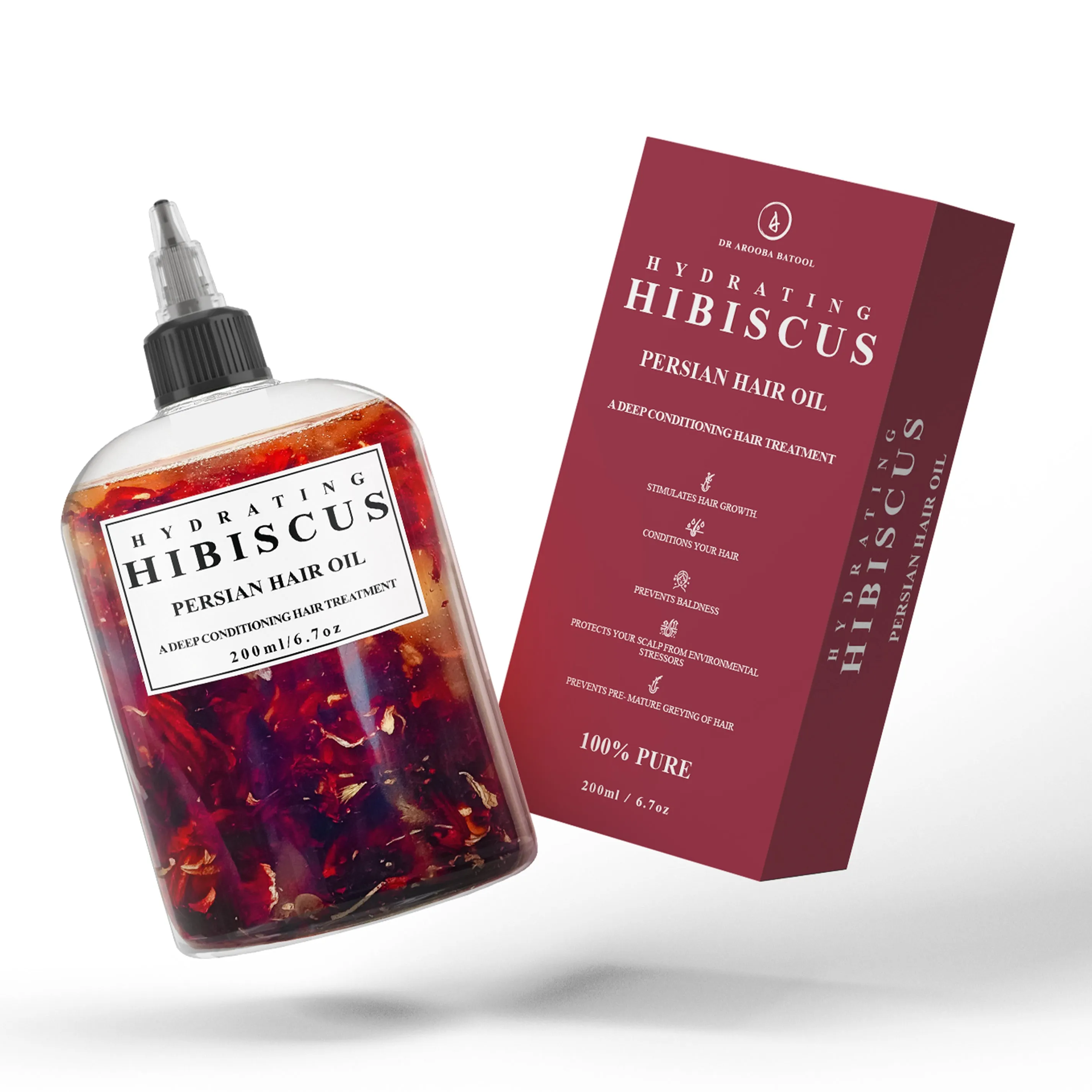 PREMIUM - Hydrating Hibiscus Persian Hair Oil