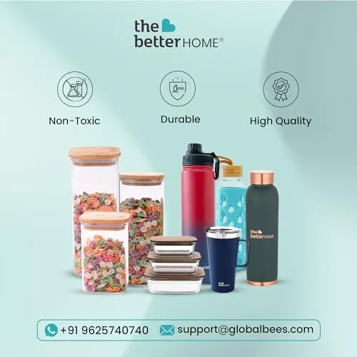 The Better Home Scented Candles (33Hrs Burn Time) Blue Water Scented Candles for Gift | Scented Candles for Home Decor | Scented Candles for Bedroom Bathroom | Home Decor Items | Aroma Candle