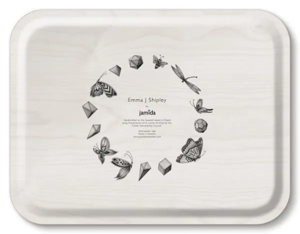 Zambezi Tray - Pink - 43x33cm
